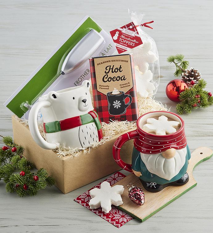 Holiday Mugs and Hot Cocoa Kit
